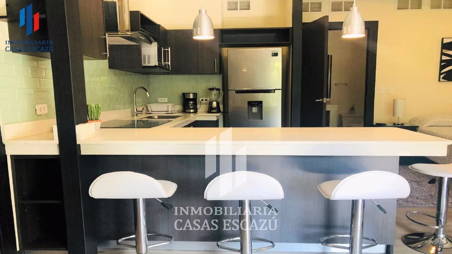 Apartamento tipo Estudio Amueblado con varios Servicios incluidos, Escazú Centro - Imagen 3