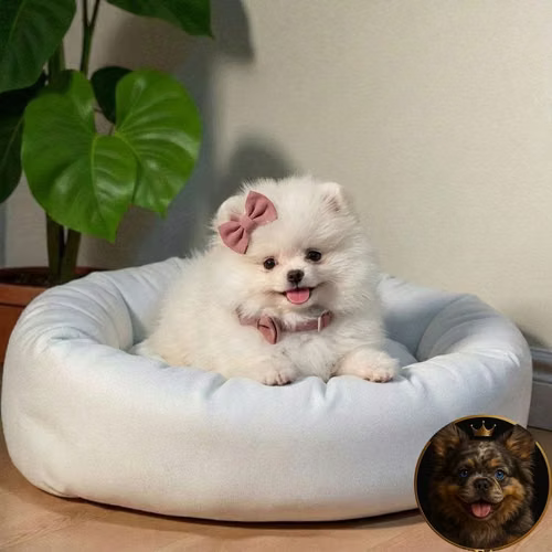 Cachorro POMERANIAN CARA DE OSO disponible - Imagen 2
