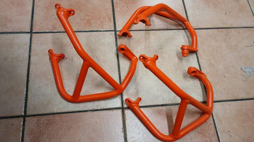 engine protection bars crash bar for KTM 690 asch