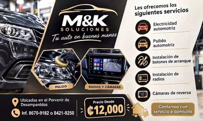MK Soluciones, mecánica rápida 