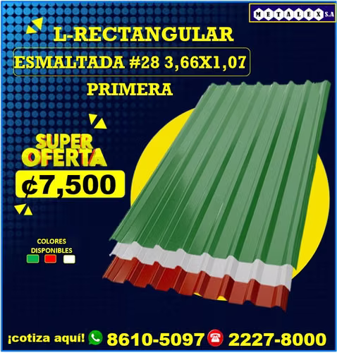 L-ESTRUCTURAL ESMALTADA # PRIMERA