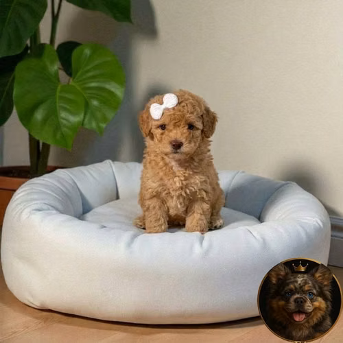 Cachorro FRENCH POODLE APRICOT MINIATURA disponible - Imagen 4