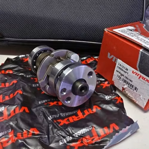 Repuestos apache 180 viejas cilindro piston, suspensión, arboles de levas distribución piñones asch