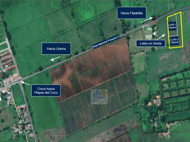 Lotes de 10,000 m² en Venta Cerca del Aeropuerto de Liberia, Guanacaste - Imagen 2
