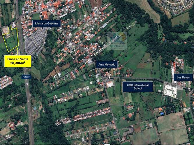 Terreno en Venta en La Guácima, 28,306 m² para Desarrollo Residencial - Imagen 2