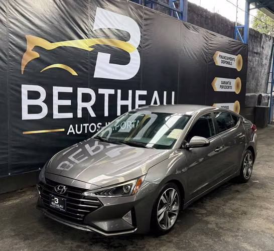 HYUNDAI ELANTRA SE 2019 GRIS AUTOMÁTICO - Imagen 2