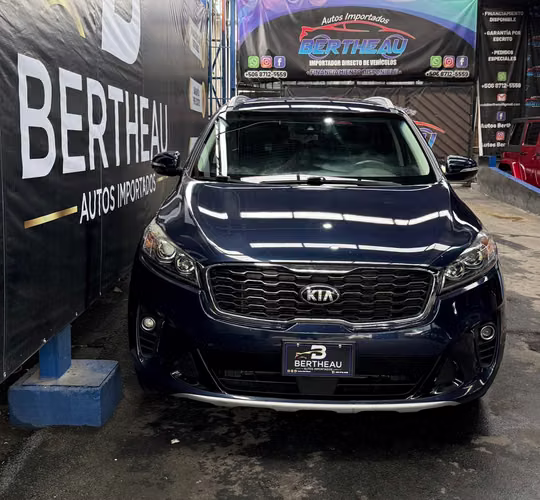 KIA SORENTO LX 2019 AZUL AUTOMÁTICO 4X4 - Imagen 9