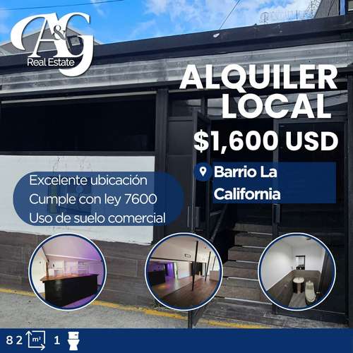 Alquiler local comercial, Barrio La California. ASJ245