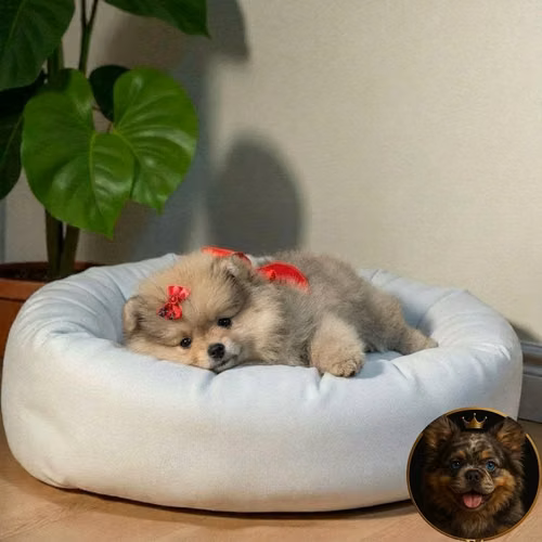 Cachorro POMERANIAN CARA DE OSO disponible - Imagen 3