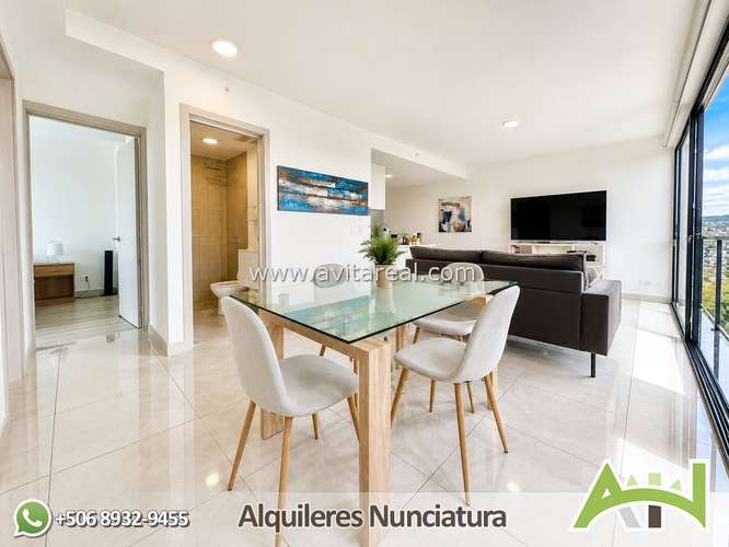 Apartamento amueblado de 2 habitaciones | Nucleo Sabana