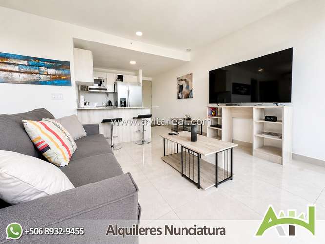 Apartamento amueblado de 2 habitaciones | Nucleo Sabana