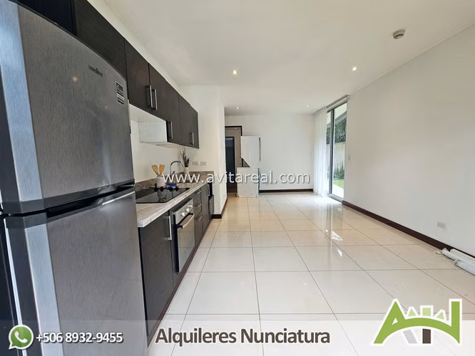 Apartamento de 1 habitación en Bosques de Escazú | terraza y patio - Imagen 7
