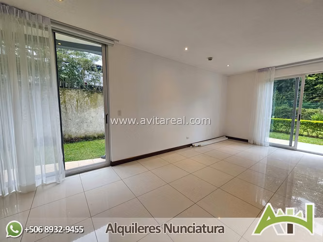 Apartamento de 1 habitación en Bosques de Escazú | terraza y patio - Imagen 12