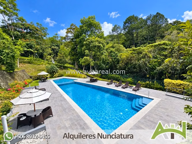 Apartamento de 1 habitación en Bosques de Escazú | terraza y patio