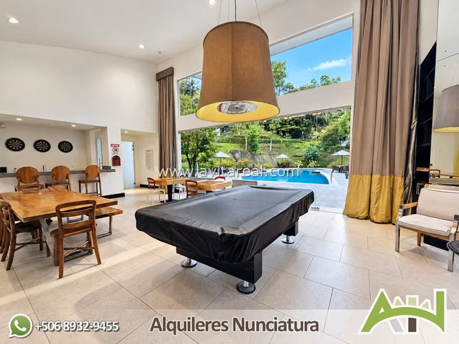 Apartamento de 1 habitación en Bosques de Escazú | terraza y patio - Imagen 2