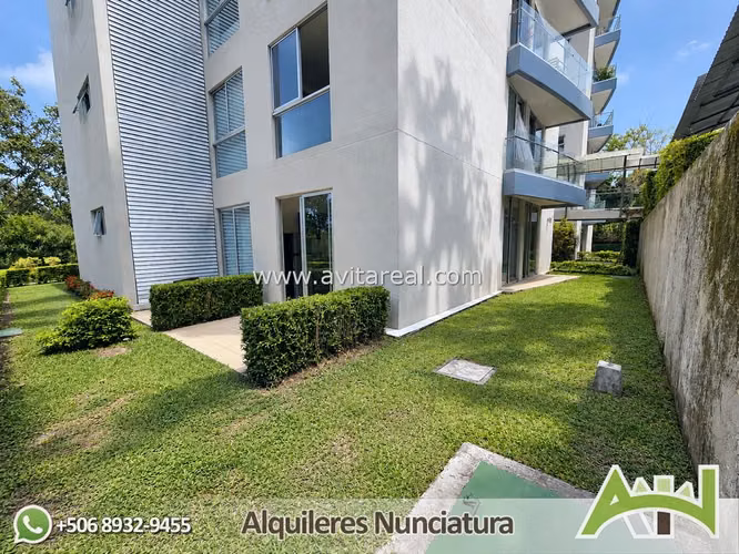 Apartamento de 1 habitación en Bosques de Escazú | terraza y patio - Imagen 5