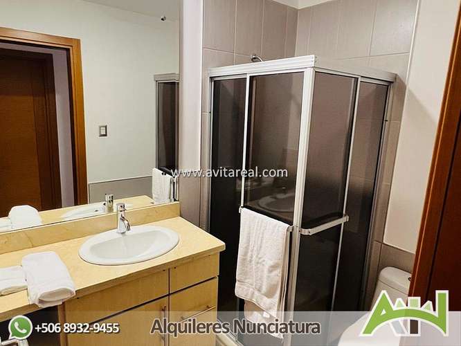 Apartamento amueblado de 2 habitaciones | por Avenida Escazu |Trejos Montealagre