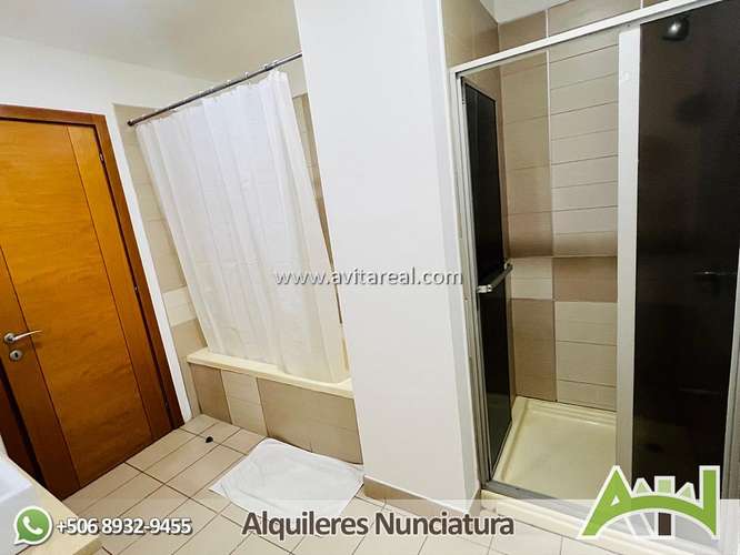 Apartamento amueblado de 2 habitaciones | por Avenida Escazu |Trejos Montealagre