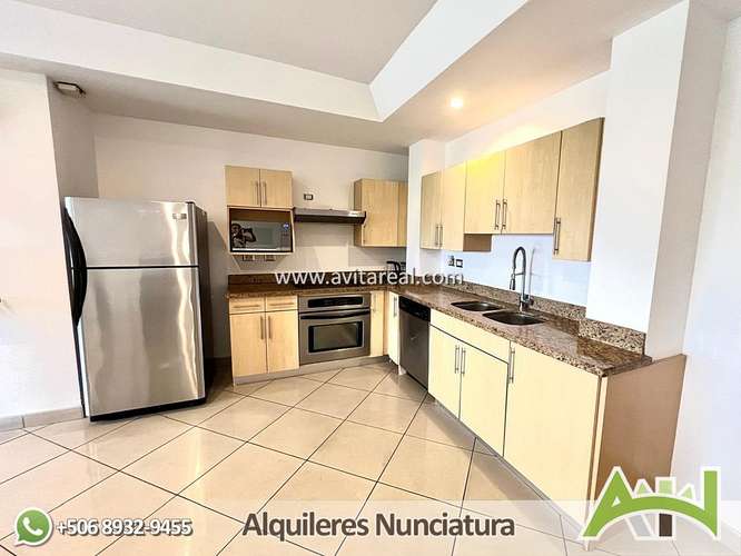 Apartamento amueblado de 2 habitaciones | por Avenida Escazu |Trejos Montealagre
