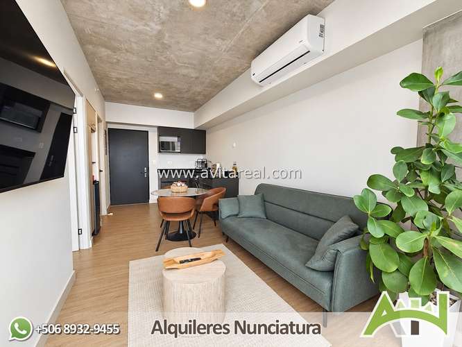 Apartamento amueblado de 1 habitación | Babylon 