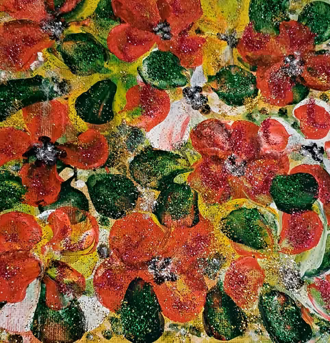 colección floral de navidad con decoraciones