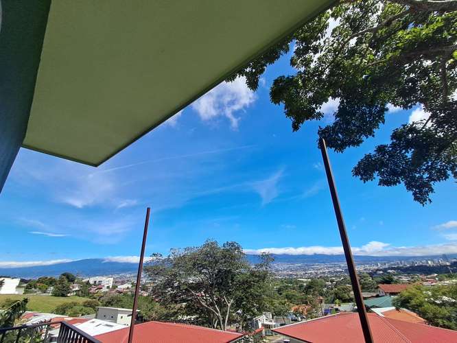 Cómodo apartamento amueblado con vista panorámica al valle central 