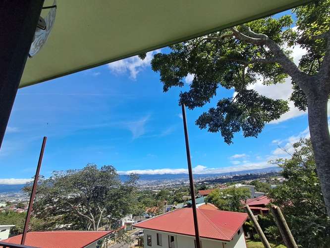Cómodo apartamento amueblado con vista panorámica al valle central 
