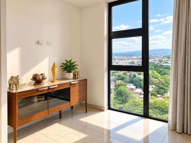 PENTHOUSE AMUEBLADO EN ALQUILER NÚCLEO SABANA | 2 HAB | PISO 20 - Imagen 8