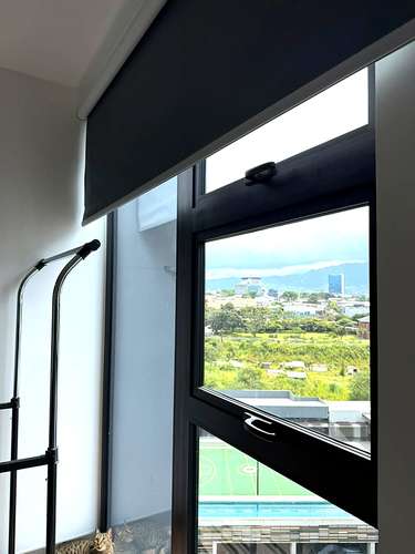 Apartamento amueblado en Núcleo Sabana | 1 hab, king, piso 18, vista al atardecer
