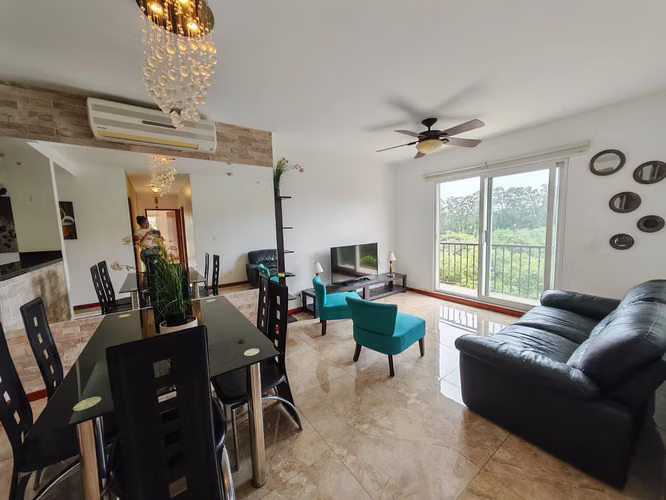 ALQUILER DE APARTAMENTO 3 HABITACIONES AMUEBLADO EN  ESCAZÚ  - Imagen 1
