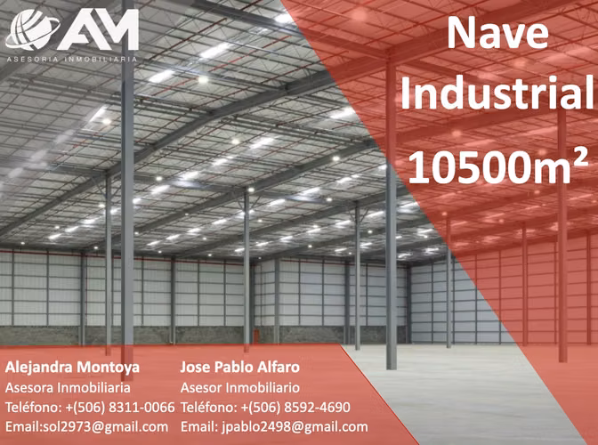 NAVE INDUSTRIAL EN HEREDIA 10500m² - Imagen 2