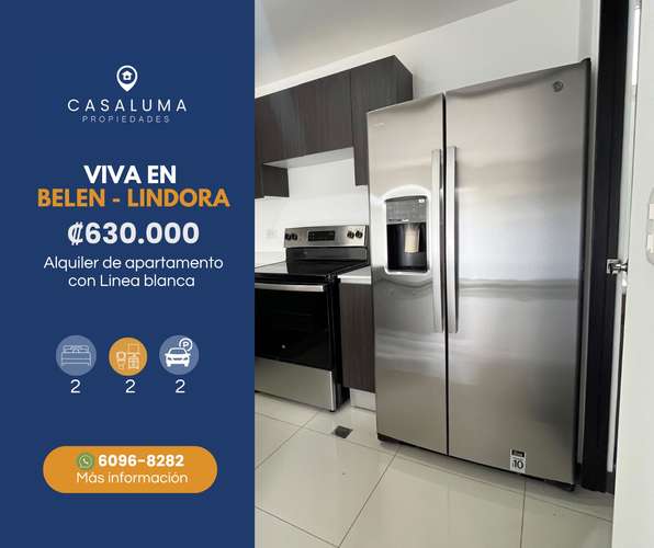 APARTAMENTO CON LINEA BLANCA