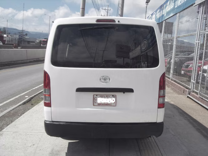 Toyota Hiace panel de carga 