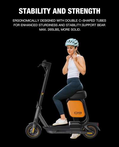 accesorio asiento silla scooter electrico patín nuevo NINEBOT SEGWAY cod7359 asch
