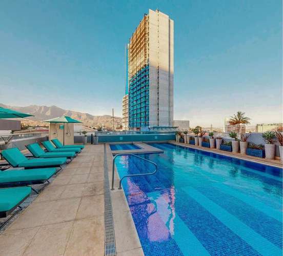 Apartamento amueblado en alquiler en Rohrmoser: vistas panorámicas desde el piso 18 (ref : 01) - Imagen 17