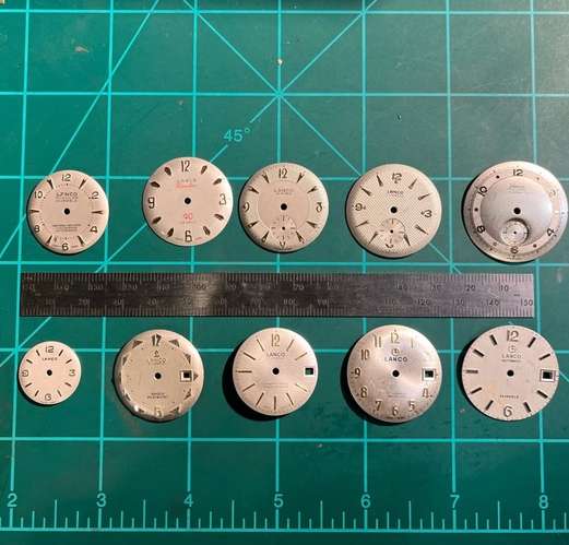 venta reloj LANCO antiguo y tengo repuestos tienda asch - Imagen 3