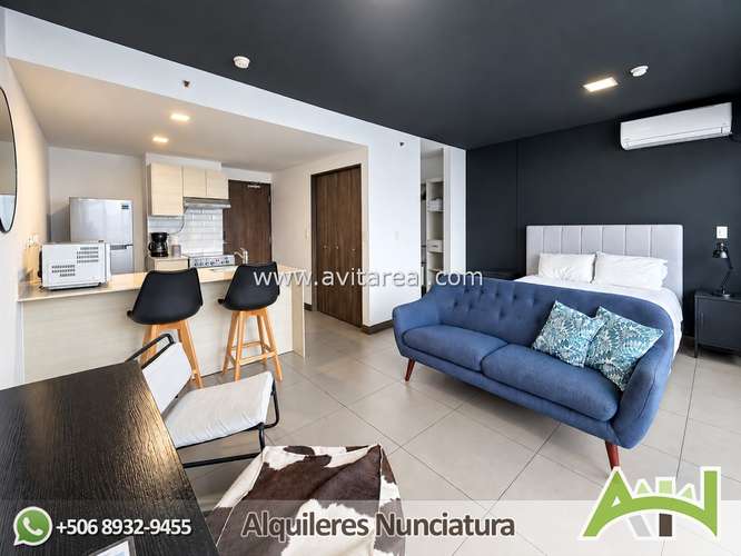 Apartamento estudio amueblado | Ü Nunciatura | AC