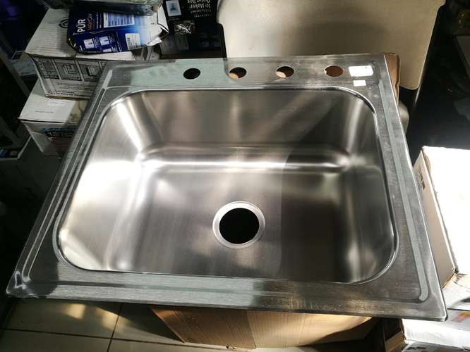 fregadero pila batea de cocina en acero inoxidable nueva asch