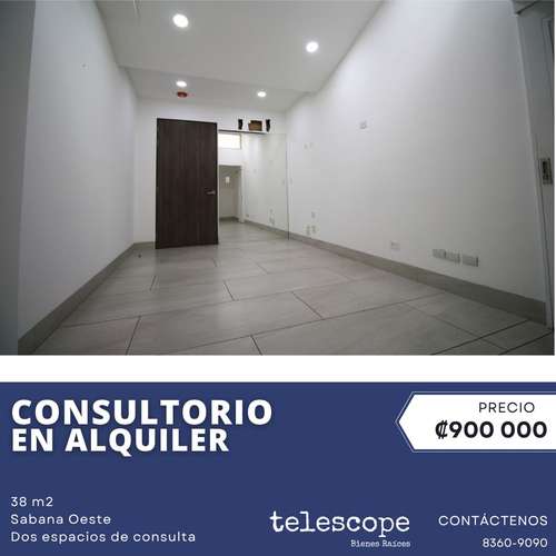 Alquiler de Consultorio en Sabana Oeste, 2 espacios de consulta - Imagen 12