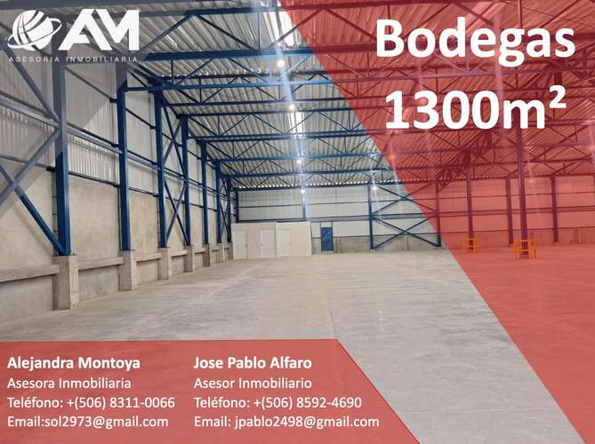 BODEGA EN CARTAGO, 1300m² - Imagen 2