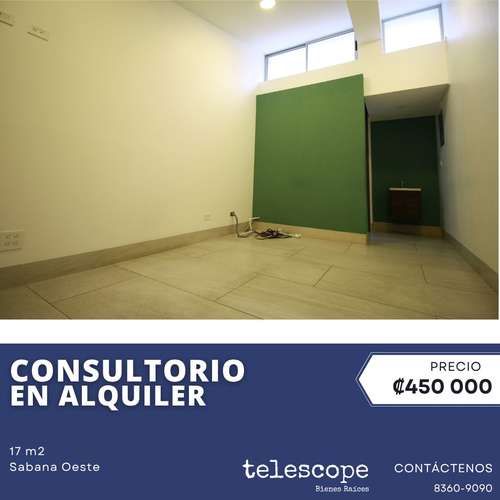 Consultorio en Alquiler en Sabana Oeste