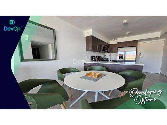  ALQUILER DE APARTAMENTO TOTALMENTE AMUEBLADO | 2 HABITACIONES | CONDOMINIO ALTAMIRA