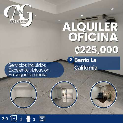 Alquiler oficina Barrio La California. Servicios incluidos. ASJ452 - Imagen 1