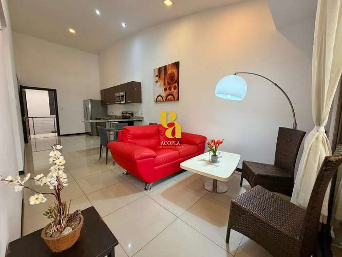 Venta de apartamento amueblado de 2 habitaciones en Santa Ana Centro