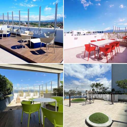 Alquiler de apartamento 1 hab en Condominio Bambú Rivera, Tibás