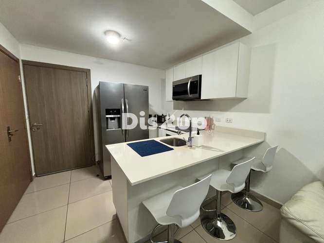 Alquiler de apartamento 1 hab en Condominio Bambú Rivera, Tibás