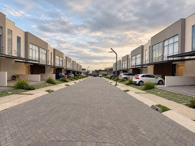 Casa en alquiler en condominio en Santa Ana, Condominio Distrito 5.