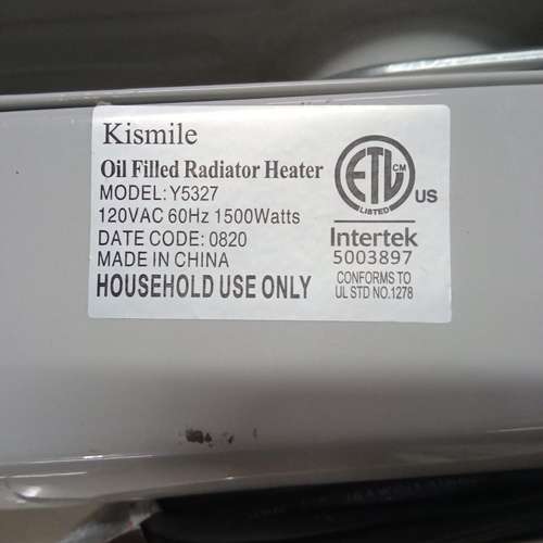 calentador hogar en aceite portatil con rodines cod3334 asch - Imagen 3