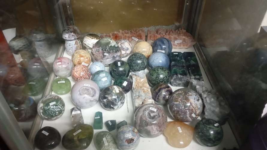 roca piedras preciosas minerales energias coleccion adorno decoracion cod7156 asch