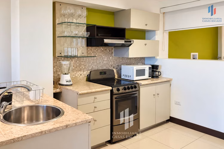Apartamento en Alquiler Con o Sin Muebles, con Cable y Wi-Fi,  Piscina, Guachipelín Norte, Escazú - Imagen 6
